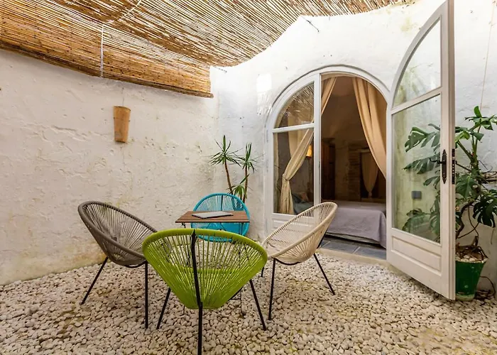 Azogue suites con patio privado